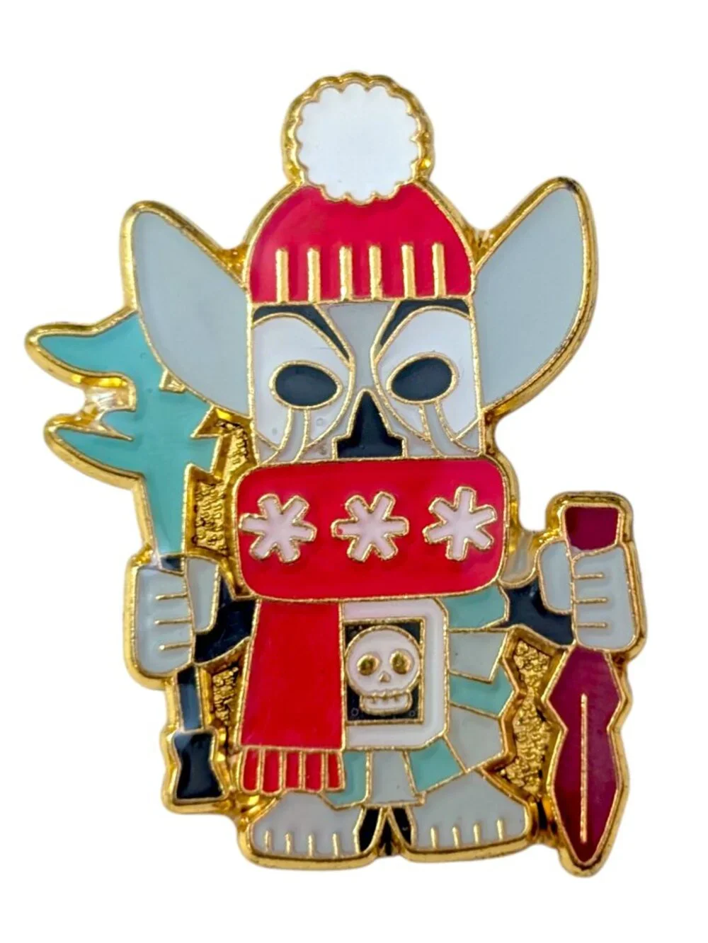 Tower of Terror Disney Pin: Shiriki Utundu Ugly Christmas Sweater